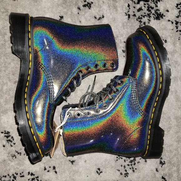 Dr. Martens Shoes - Dr. Martens 1460 Pascal Iridescent Women sz 9